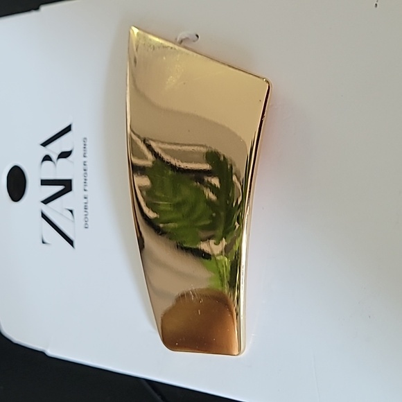 ZARA Double Plaque Ring - Picture 7 of 12